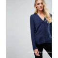 Office Ladies Shirt with Fashion Long Sleeves Shirt